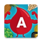 a blood type diet android application logo